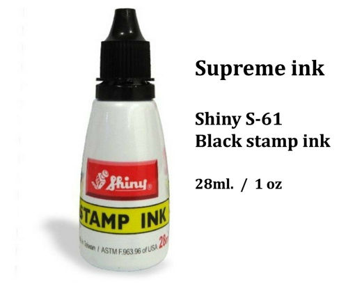 Picture of STAMP INK 28ML BLACK
